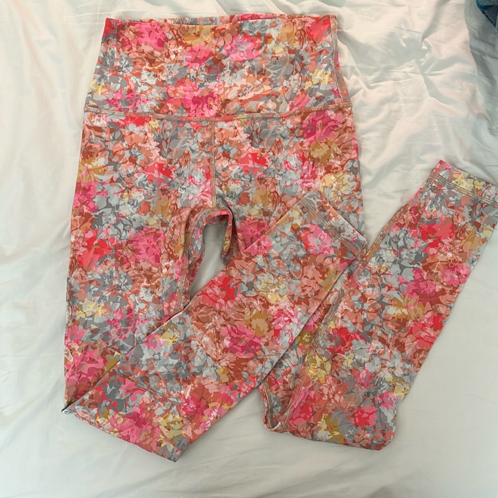 Rare Lululemon Floral Align Leggings